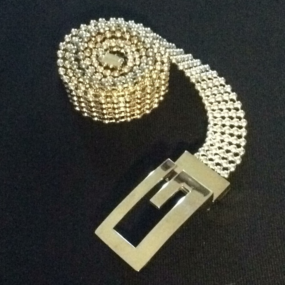 Silver Metal Belt